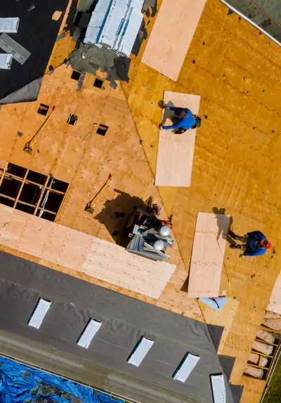 Professional roofing installation